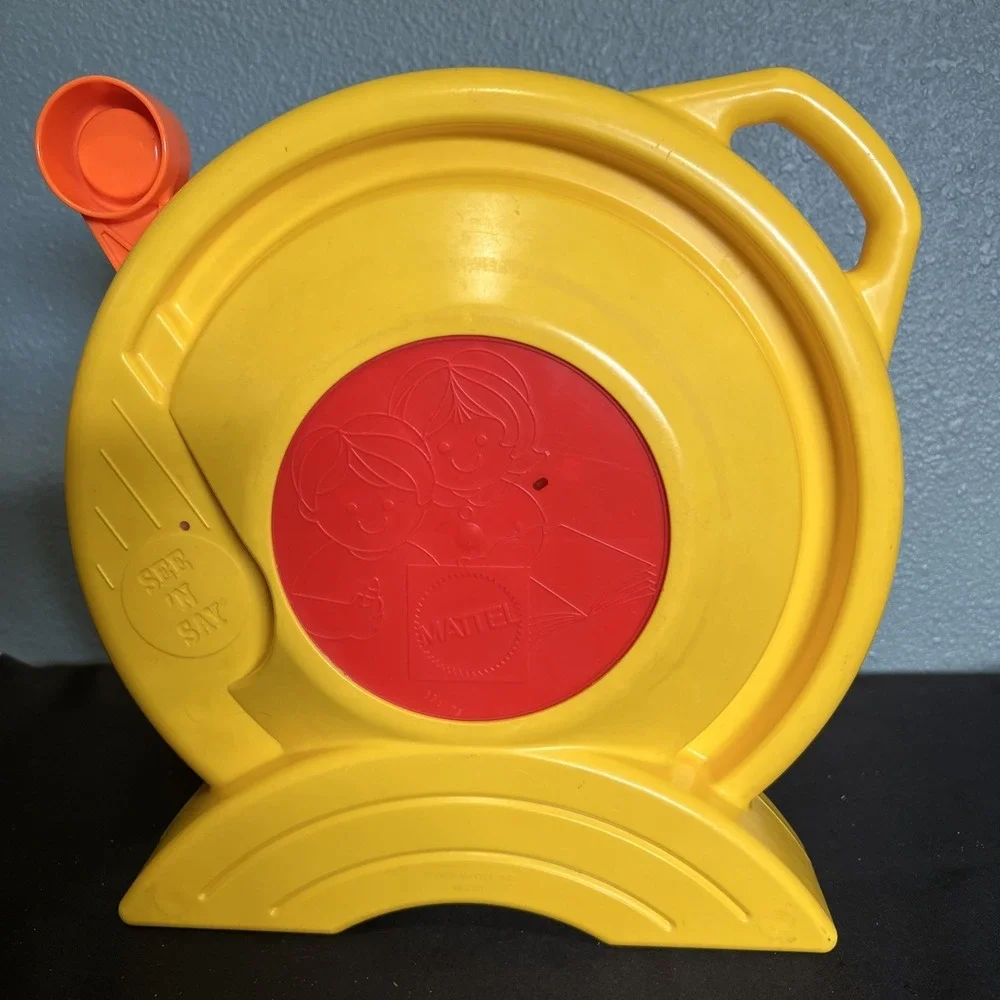 Vintage 1989 Mattel Disney See 'N‎ Say Mickey Mouse ABC's Learning Toy Works!